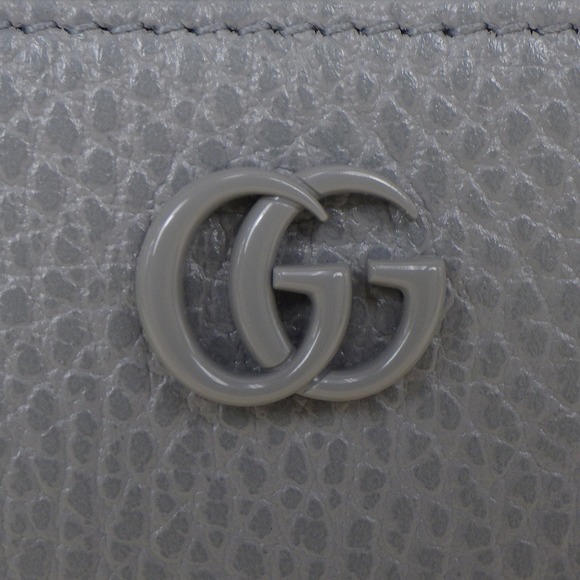 Gucci Double G Keychain Card Case Fragment Gray - Picture 4 of 12